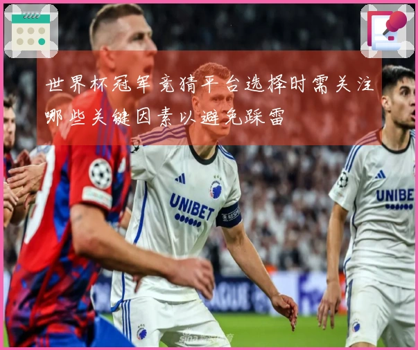 世界杯冠军竞猜平台选择时需关注哪些关键因素以避免踩雷